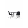 Matgrupp Polar med Polar matstolar, 75 × 75 cm