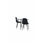 Matgrupp Polar med Polar matstolar, 75 × 75 cm