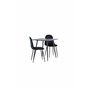 Matgrupp Polar med Polar matstolar, 75 × 75 cm