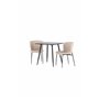 Matgrupp Polar med Modesto matstolar, 75 × 75 cm