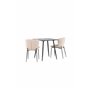 Matgrupp Polar med Modesto matstolar, 75 × 75 cm