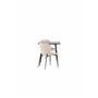 Matgrupp Polar med Modesto matstolar, 75 × 75 cm