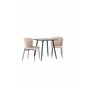 Matgrupp Polar med Modesto matstolar, 75 × 75 cm