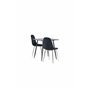 Matgrupp Polar med Polar matstolar, 75 × 75 cm