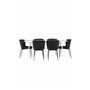 Matgrupp Silar med Modesto matstolar, 180 × 90 cm