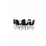 Matgrupp Silar med Polar matstolar, 180 × 90 cm