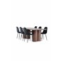 Matgrupp Olivia med Polar matstolar, 210 × 100 cm