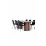 Matgrupp Olivia med Polar matstolar, 210 × 100 cm