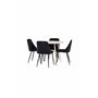 Matgrupp Plaza med Night matstolar