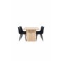 Matgrupp Olivia med Polar matstolar, 210 × 100 cm