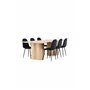 Matgrupp Olivia med Polar matstolar, 210 × 100 cm