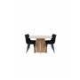 Matgrupp Bootcut med Polar matstolar, 230 × 115 cm