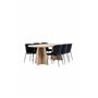 Matgrupp Bootcut med Modesto matstolar, 230 × 115 cm