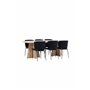 Matgrupp Bootcut med Modesto matstolar, 230 × 115 cm