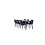 Matgrupp Ellis med Night matstolar, 230 × 85 cm