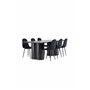 Matgrupp Olivia med Polar matstolar, 210 × 100 cm
