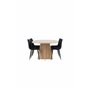 Matgrupp Bootcut med Polar matstolar, 230 × 115 cm