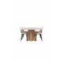 Matgrupp Bootcut med Polar matstolar, 230 × 115 cm
