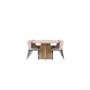 Matgrupp Bootcut med Modesto matstolar, 230 × 115 cm