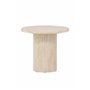 Runt soffbord Härön, Ø50 cm, Beige