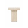 Soffbord Qvart, 50 × 50 cm, Beige