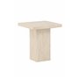 Soffbord Qvart, 50 × 50 cm, Beige