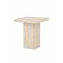 Soffbord Qvart, 50 × 50 cm, Beige