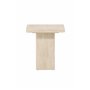 Soffbord Qvart, 50 × 50 cm, Beige