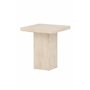 Soffbord Qvart, 50 × 50 cm, Beige