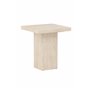 Soffbord Qvart, 50 × 50 cm, Beige