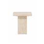Soffbord Qvart, 50 × 50 cm, Beige