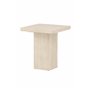 Soffbord Qvart, 50 × 50 cm, Beige