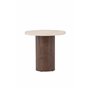 Runt soffbord Megg, Ø50 cm, Beige