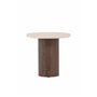 Runt soffbord Megg, Ø50 cm, Beige