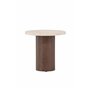 Runt soffbord Megg, Ø50 cm, Beige