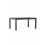 Matbord Capo, 160 × 100 cm, Svart
