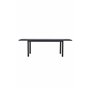 Matbord Capo, 160 × 100 cm, Svart