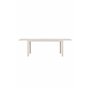 Matbord Capo, 160 × 100 cm, Beige