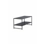 Soffbord Staal, 102 × 45 cm, Svart