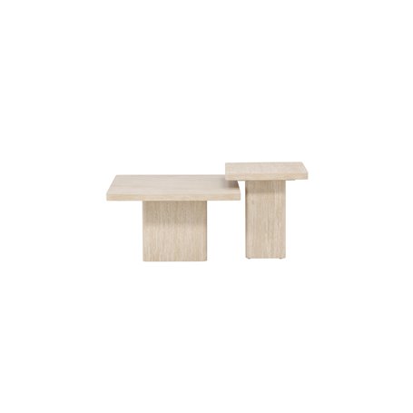 Soffbord Qvart, Beige
