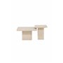 Soffbord Qvart, Beige