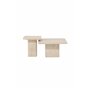 Soffbord Qvart, Beige