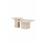 Soffbord Qvart, Beige