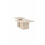 Soffbord Qvart, Beige