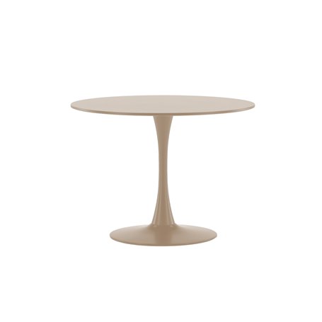 Runt matbord Glade, Ø100 cm, Beige