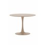 Runt matbord Glade, Ø100 cm, Beige