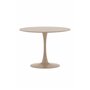 Runt matbord Glade, Ø100 cm, Beige