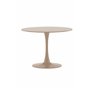 Runt matbord Glade, Ø100 cm, Beige