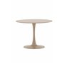 Runt matbord Glade, Ø100 cm, Beige