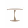 Runt matbord Glade, Ø100 cm, Beige